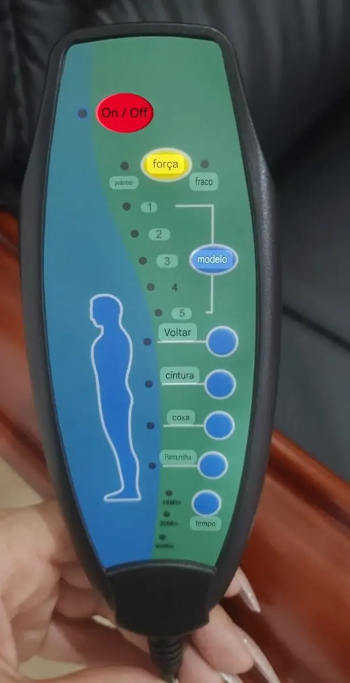 Cadeira Poltrona Escritório Presidente Luxo Massageador - #7