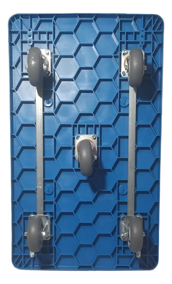 Carrinho De Carga Multiuso Aba Dobrável Capacidade 400kg - #4