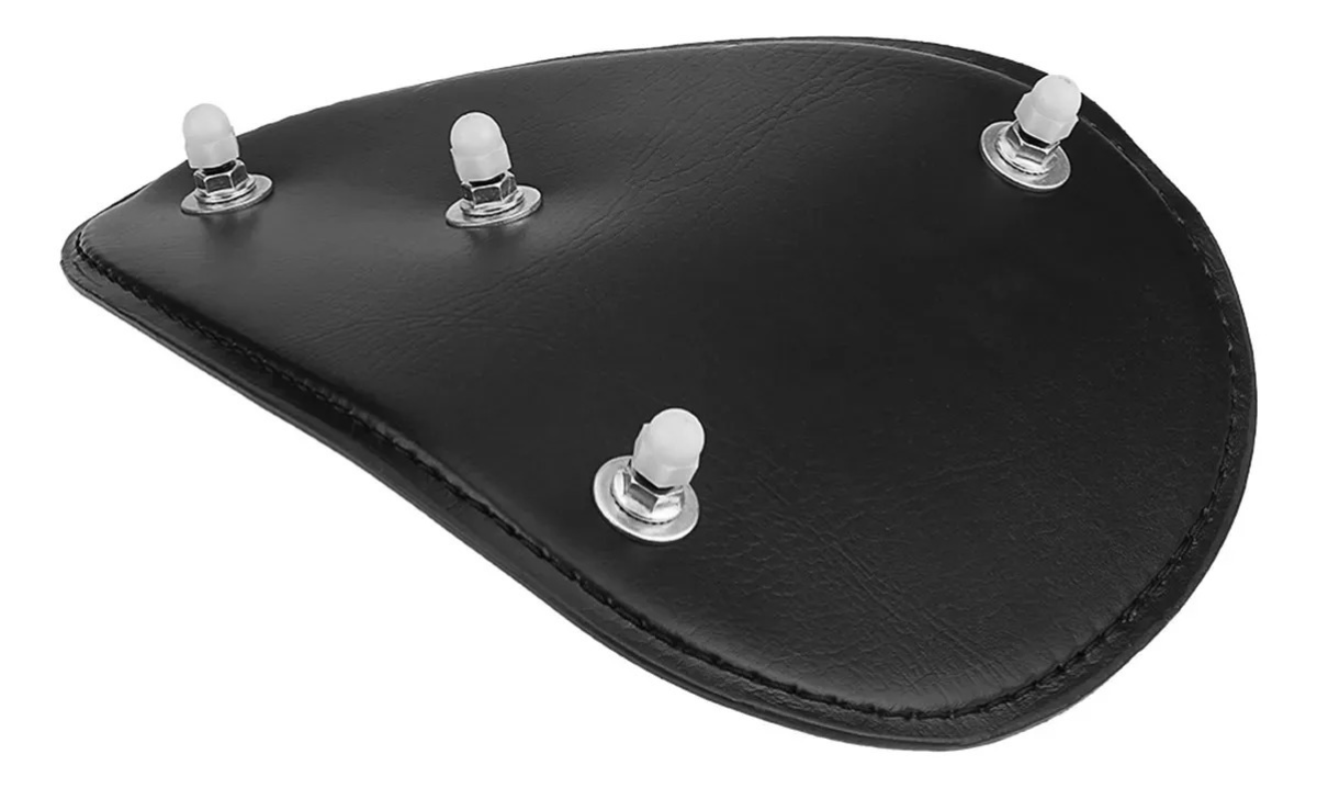 Banco Solo Para Harley Davidson 883r/ Iron - Forty Eigth  Preto Crocodilo - #2