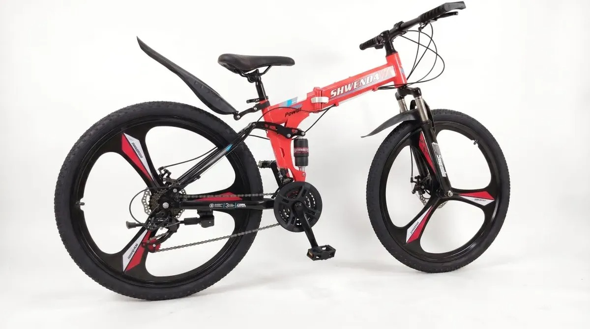 Bicicleta Dobrável Aro 26 Transformers Laranja - #8