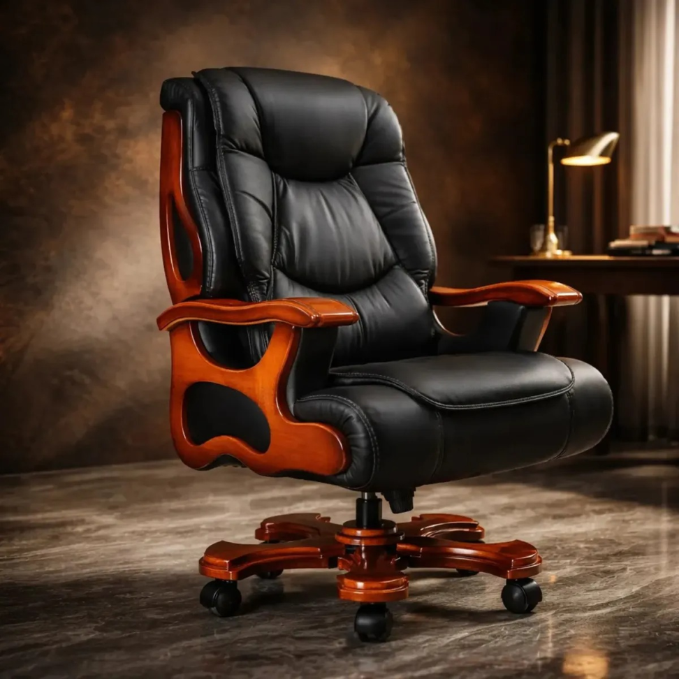 Cadeira Presidente Luxo Premium C/ Massageador Elétrico - #2