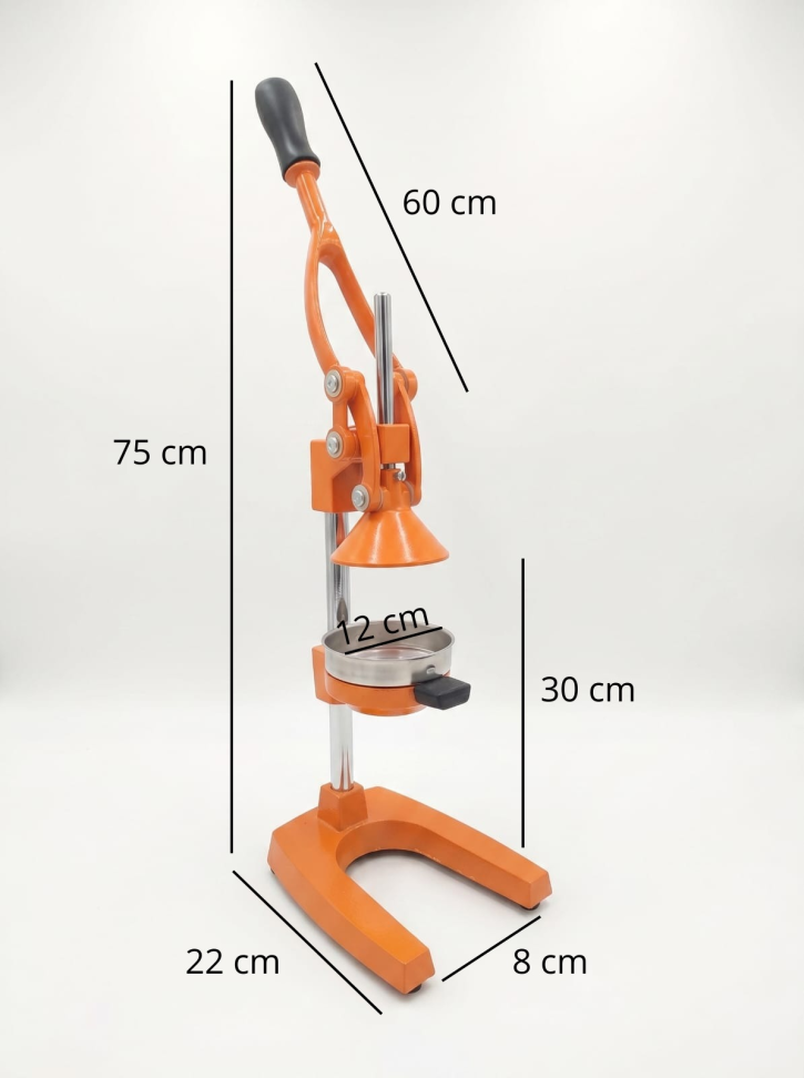 Espremedor De Frutas Manual Reforçado Laranja - #4
