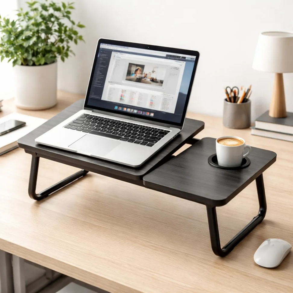 Mesa Portátil Notebook Home Office Preto - #2