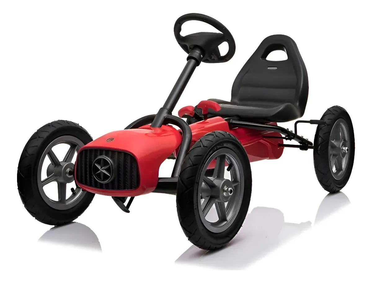 Bicicleta Pedal Kart Quadriciclo Para Crianças Vermelho - #2