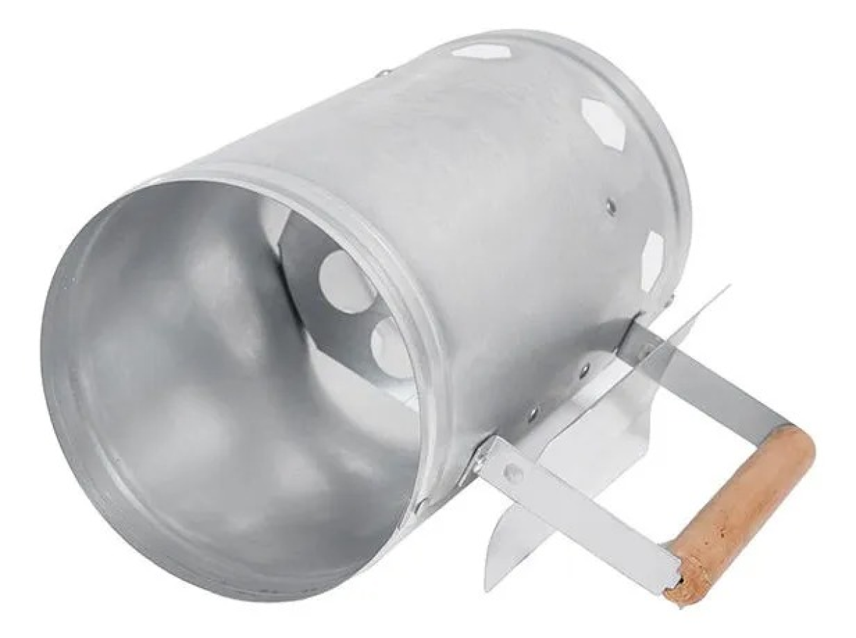 Caneca Carvão De Inox Para Churrasco - #4