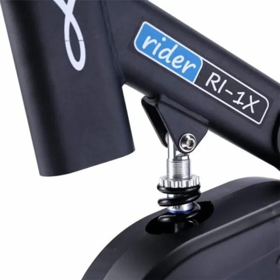 Bicicleta Ergométrica Spinning Mecanica 13kg Preto com Azul - #8