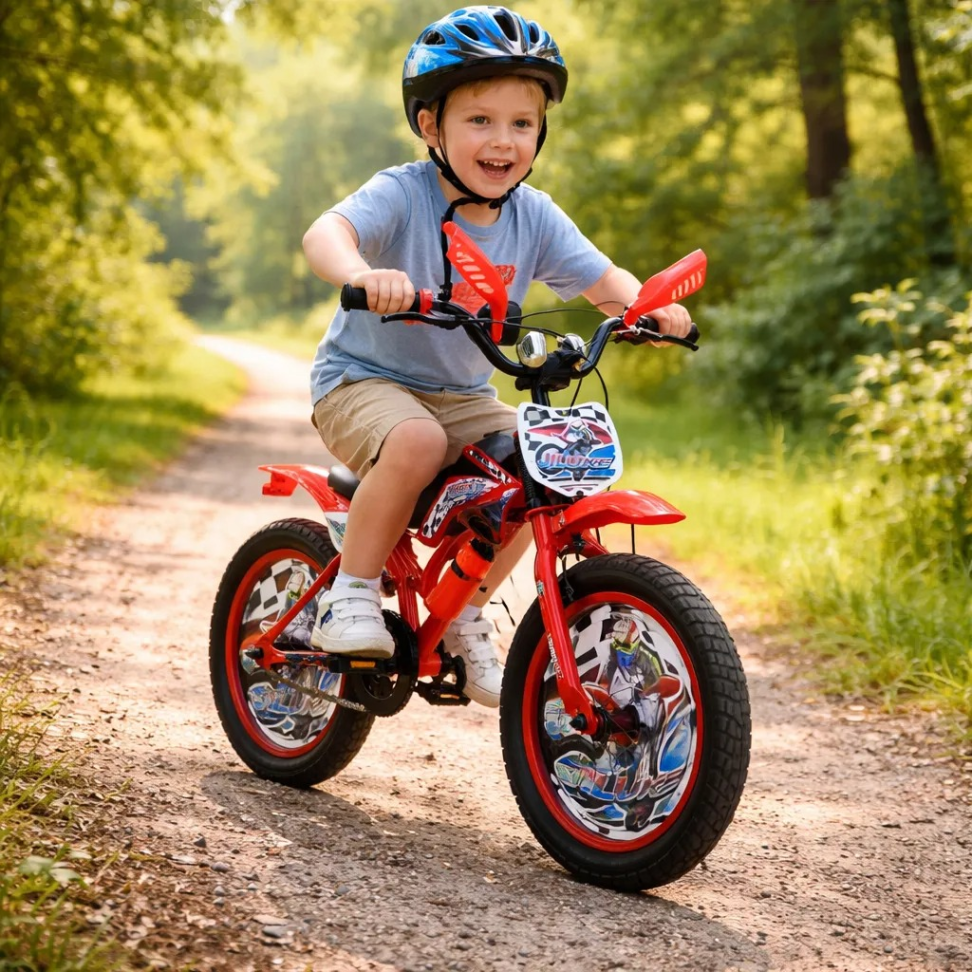 Bicicleta Cross Infantil Jiluke Aro20 Vermelha - #3