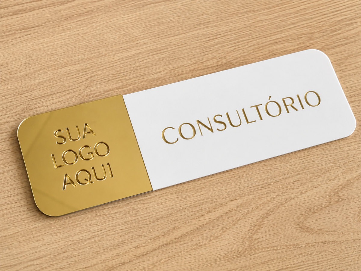 Placa Sinalização Porta