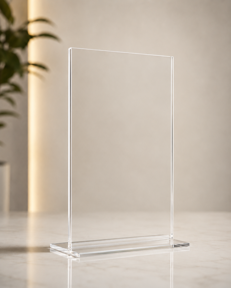 Display Acrílico em T (A4/A5/A6)