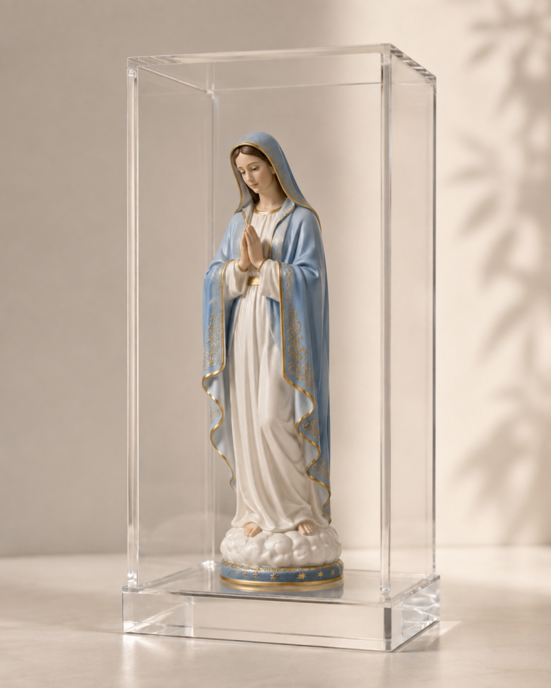 Cúpula de acrílico para Santa