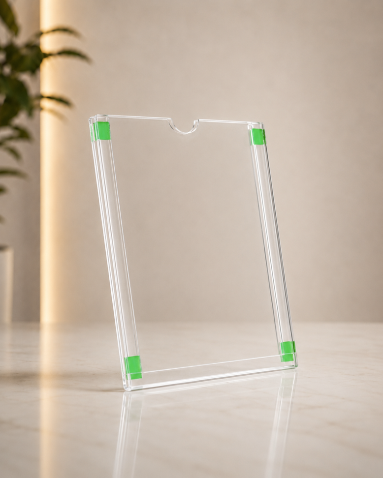 Display Acrílico de Parede (A4/A5/A6)