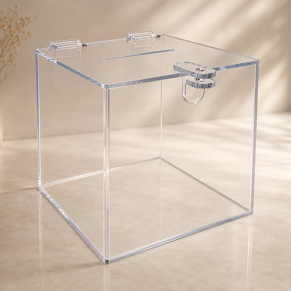 Urna de Acrílico Cristal 3mm