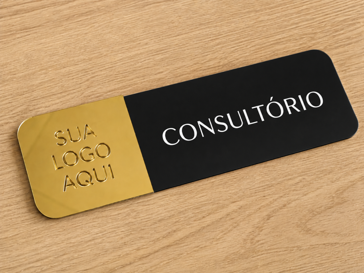 Placa Sinalização Porta