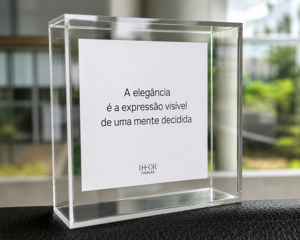 MOLDURA EM ACRILICO