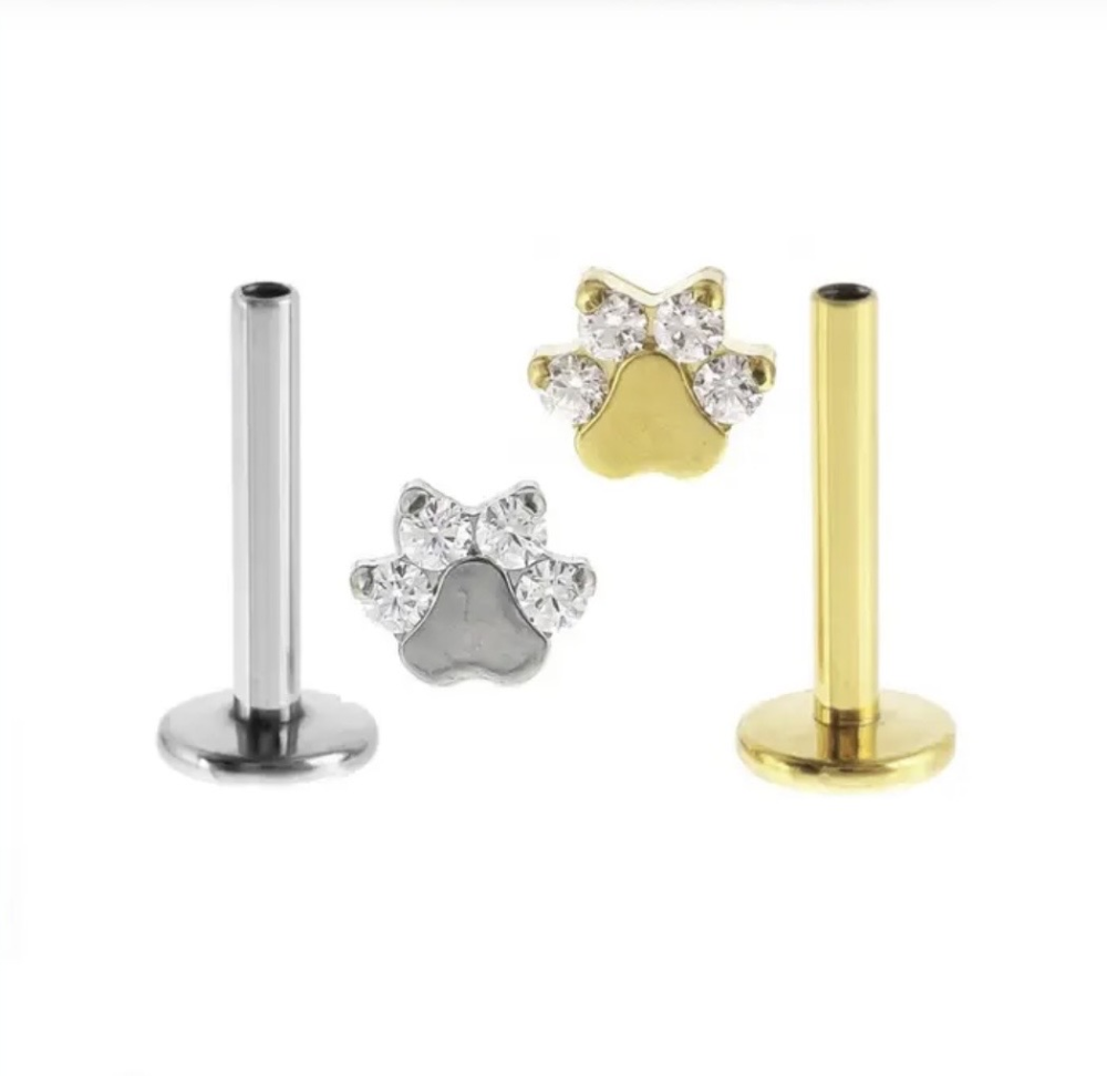 Piercing Titânio patinha