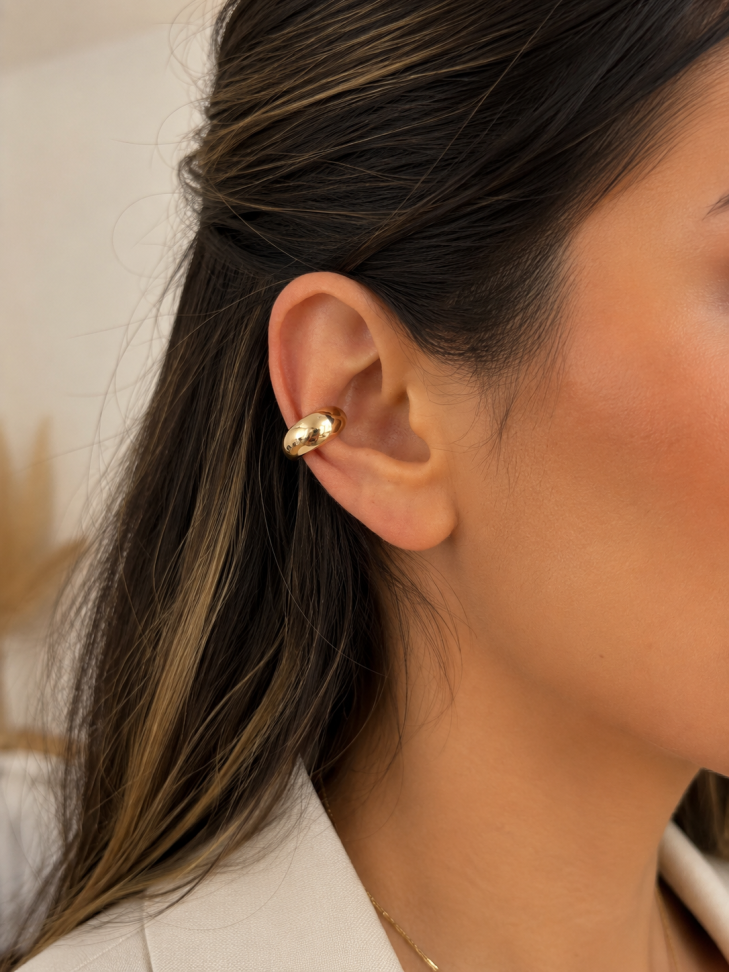 Piercing fake liso
