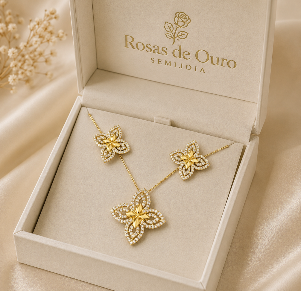 Conjunto flor