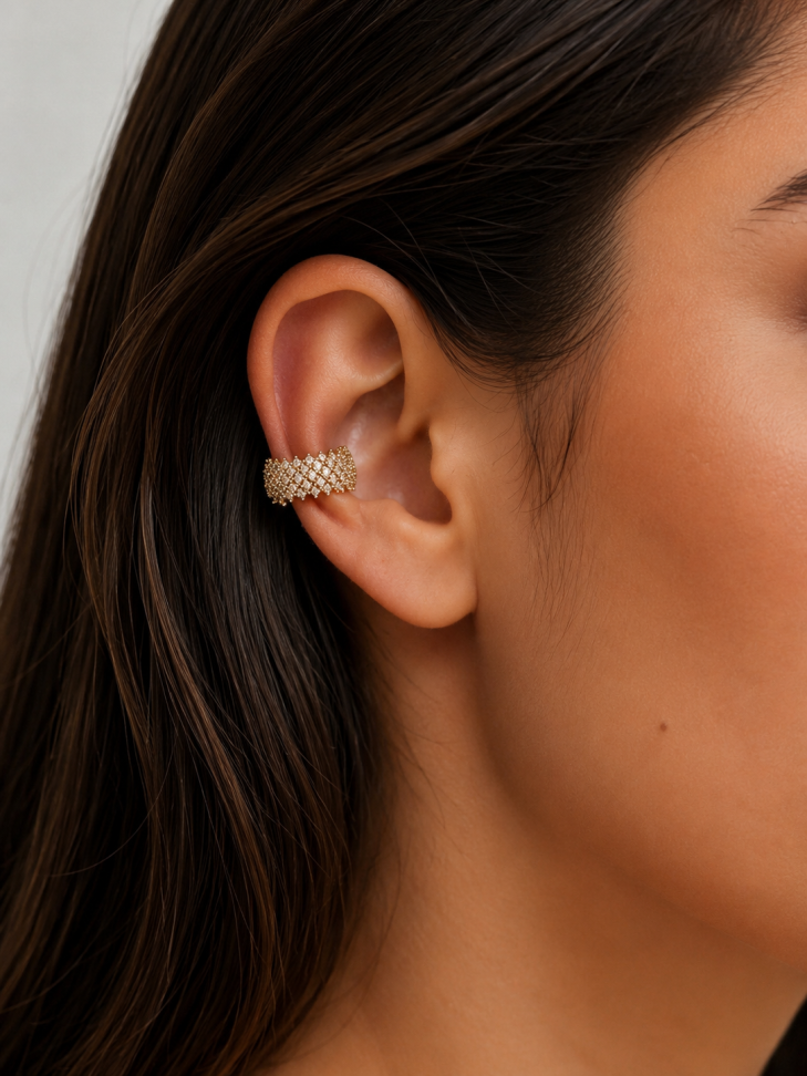 Piercing fake cravejado