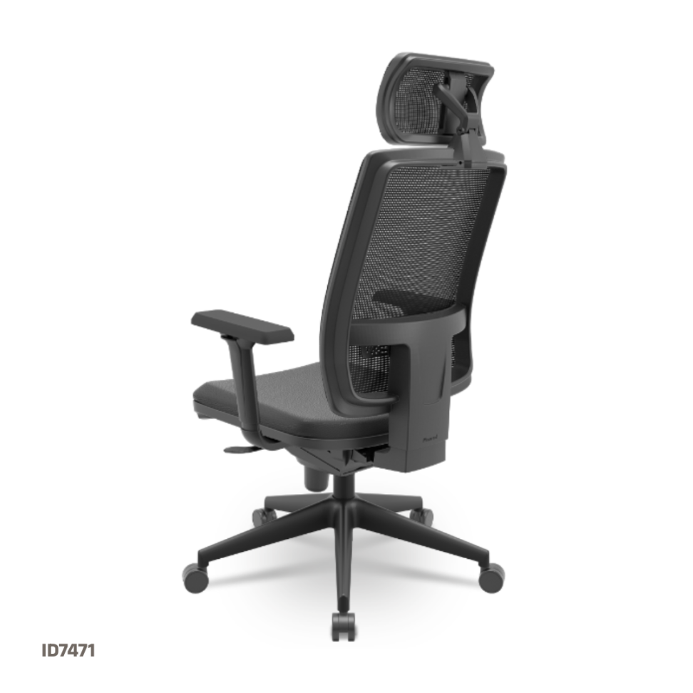 CADEIRA PRESIDENTE BRIZZA C/APOIO SLIDER (PLAX) - #3