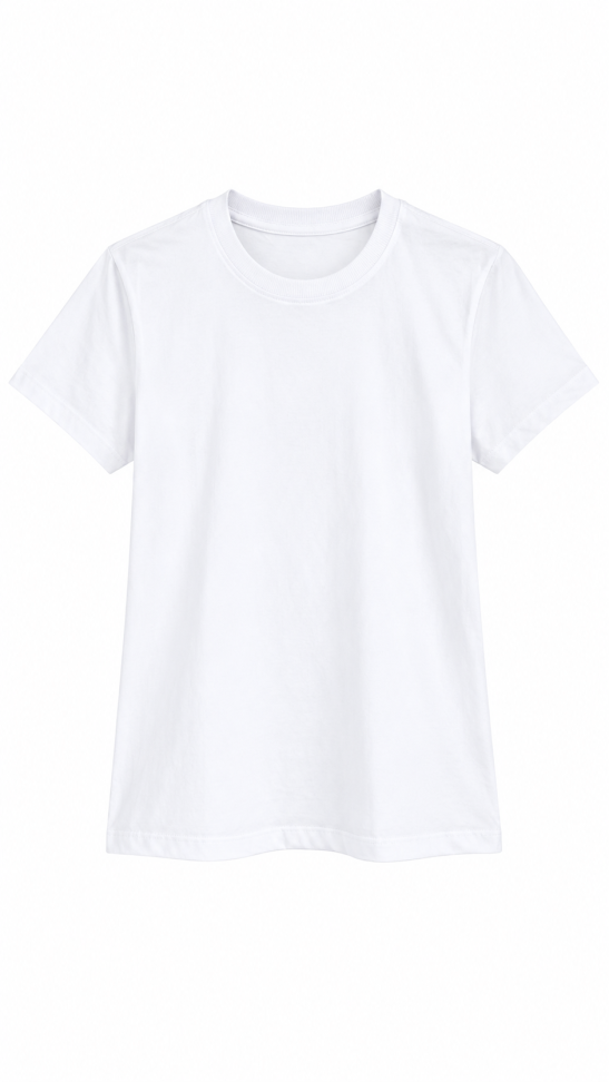 CAMISA BASICA JUVENIL 100% ALGODÃO PENTEADO - #8