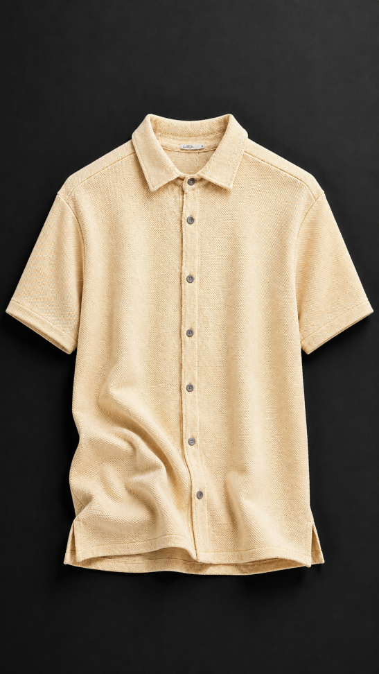 CAMISA DE BOTÃO TEXTURIZADA PREMIUM - #4