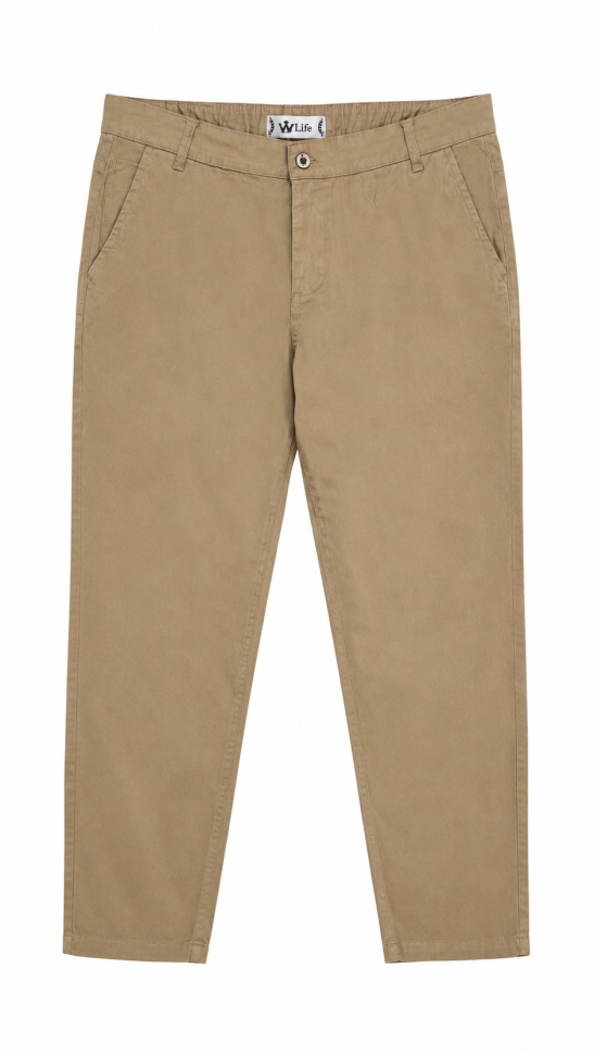 CALÇA CHINO SARJA PLUS SIZE W LIFE