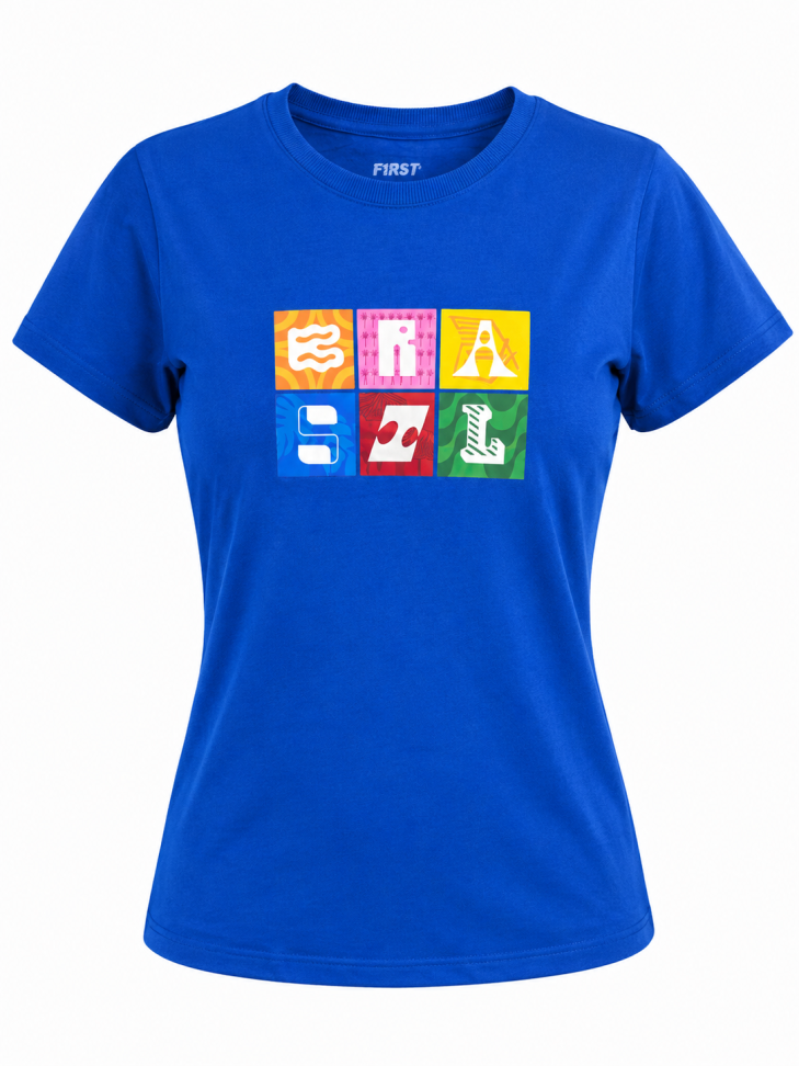 T-SHIRT FEMININA BRASIL BY W LIFE - #16