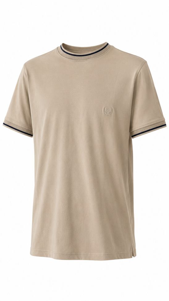 T-SHIRT SUEDINE COM PUNHO PREMIUM  ( Tamanho P ao GG ) - #8