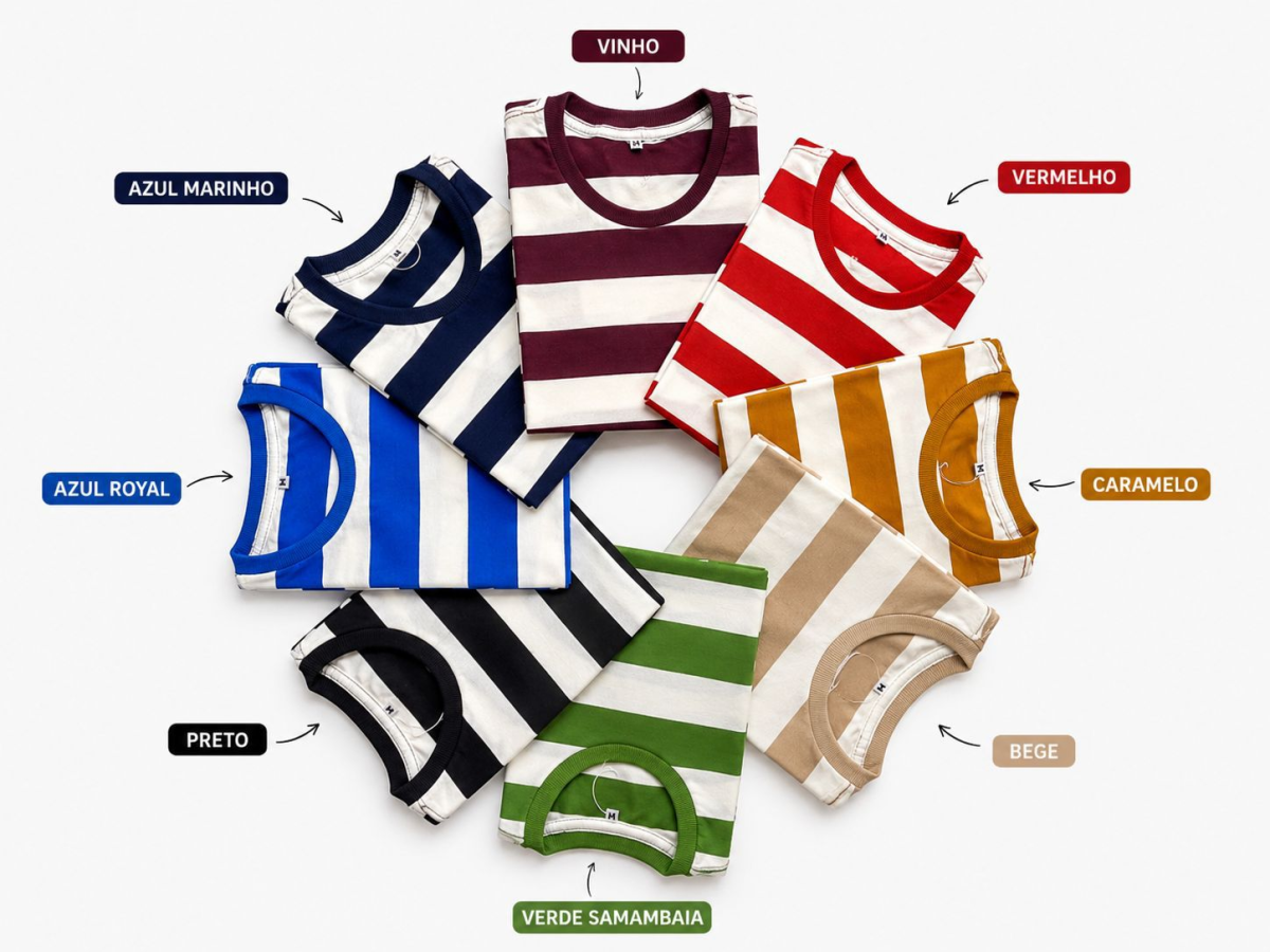 BLUSA LISTRA NAUTICA COM ELASTANO