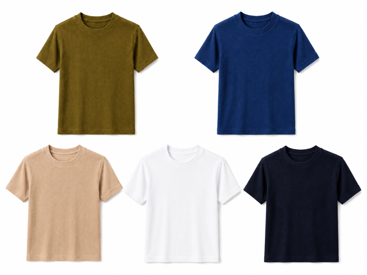 T-SHIRT TRICÔ GOLA REDONDA