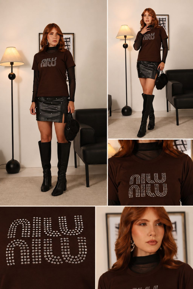 BLUSAS COM PEDRAS