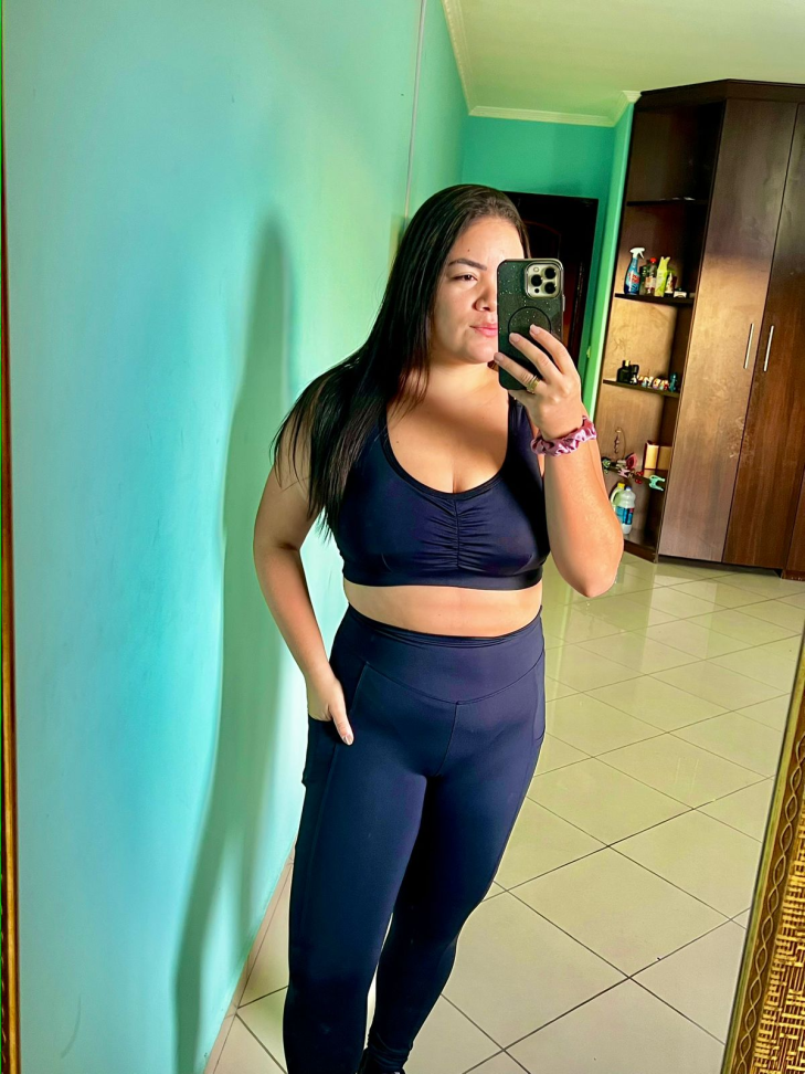 Legging avulso com bolso