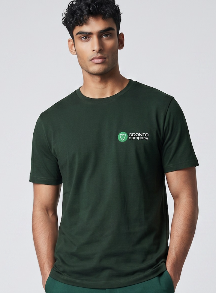 Camiseta Algodão Verde Oficial Odonto Company