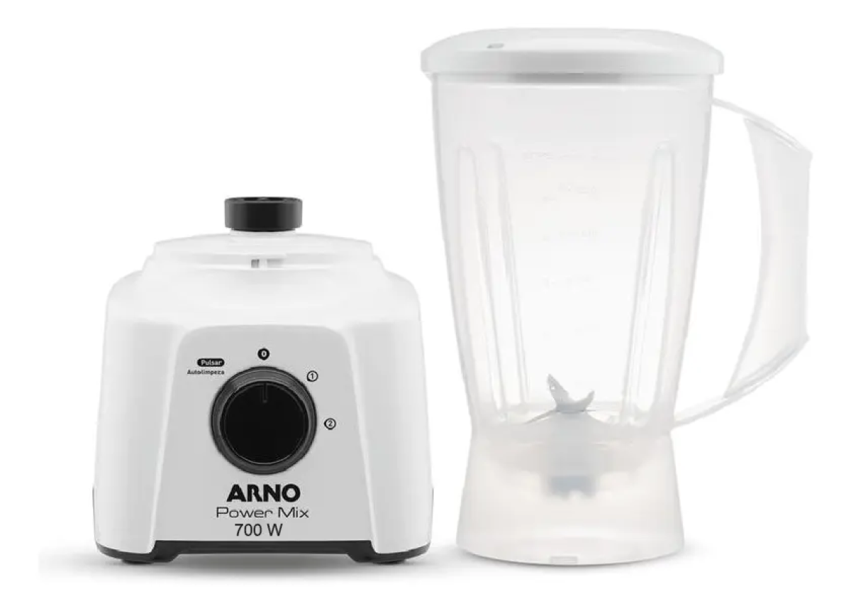 Liquidificador Arno Pwr Mix LQ12 700w 127v Bc Lâmina Zelkrom