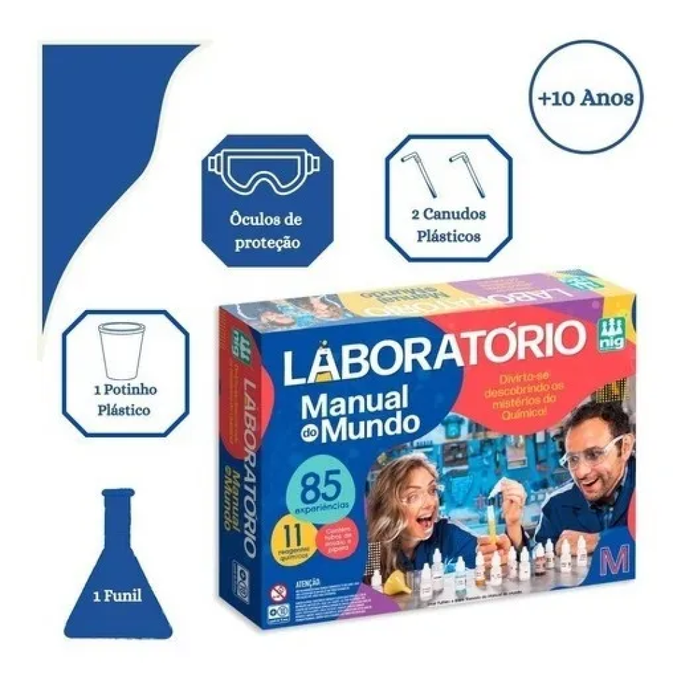 Jogo Laboratório Manual Do Mundo - #5