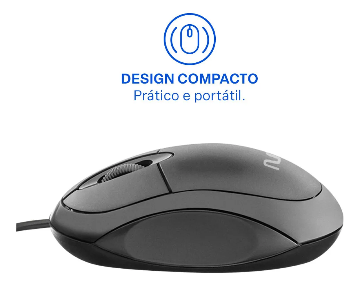 Mouse Classic Box Óptico Usb 1200dpi Preto Multilaser Mo300 - #2