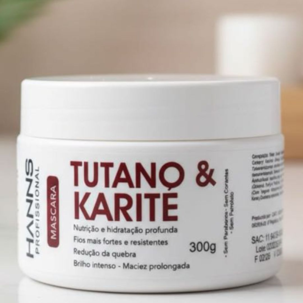 Máscara Tutano e Karite 300g Hanns