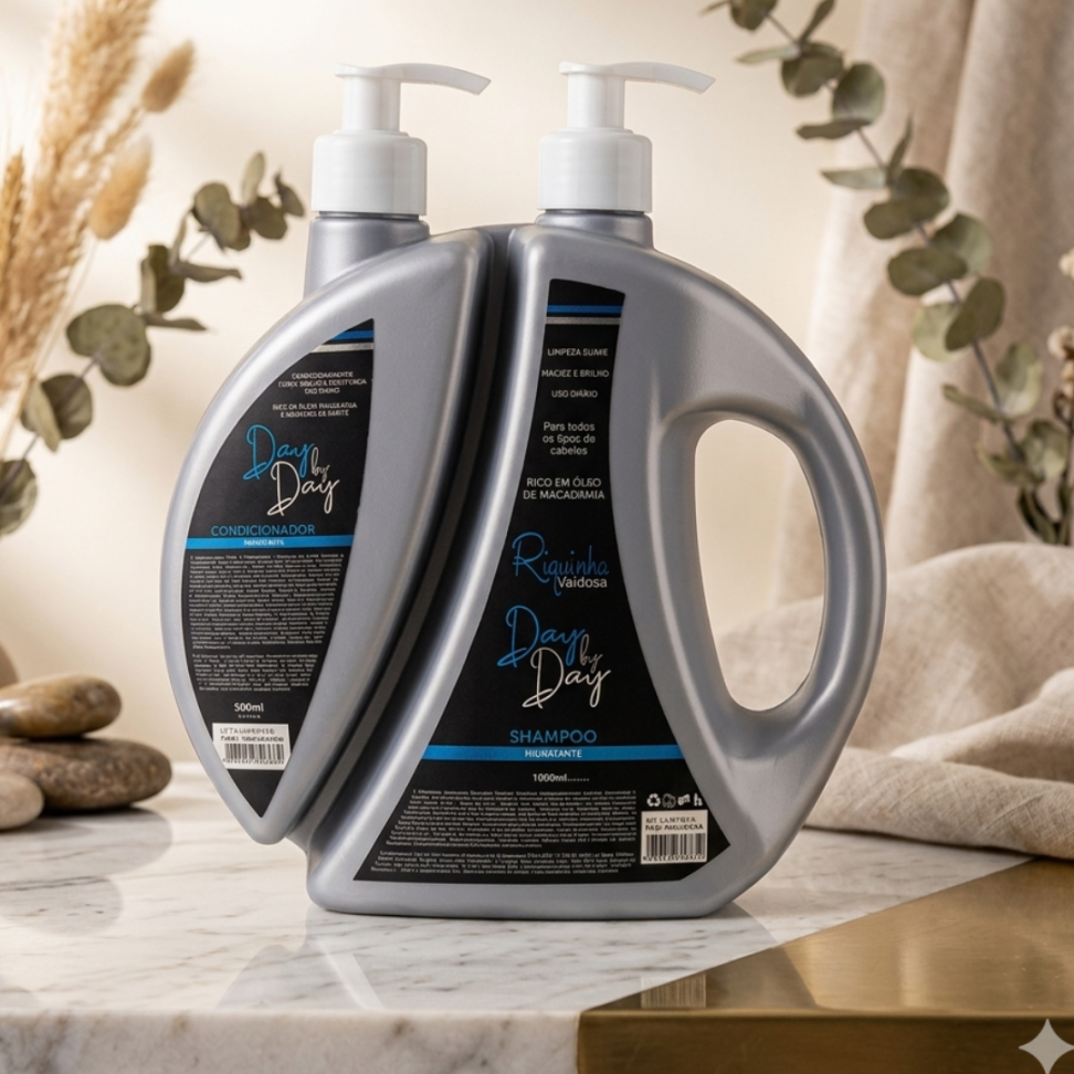 Sahampoo e Condicionador Duo Day By Day 1L/500ml