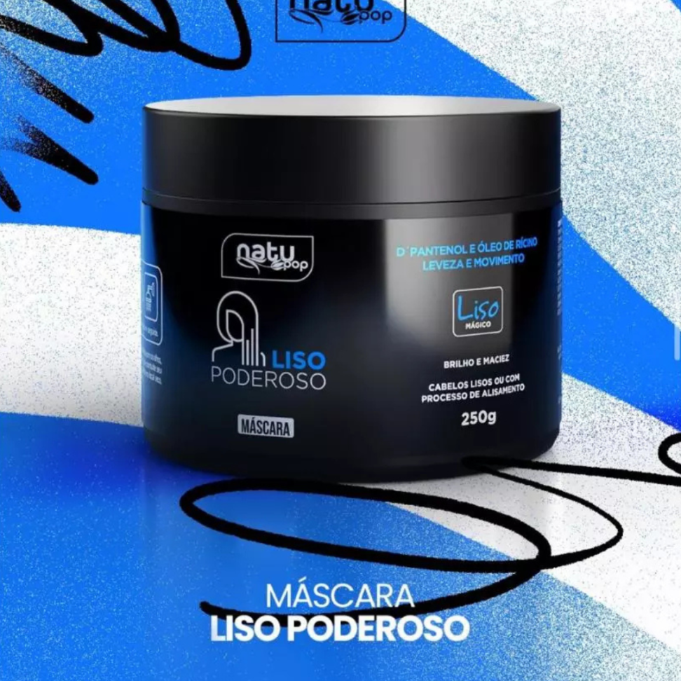 Kit Capilar Liso Poderoso Natupop - 3 itens - #3