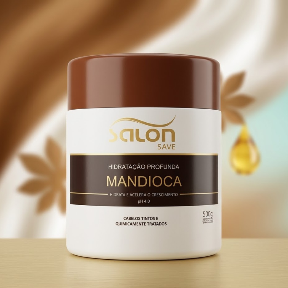 Mácara Mandioca Salon Save 500g Setros Profissional