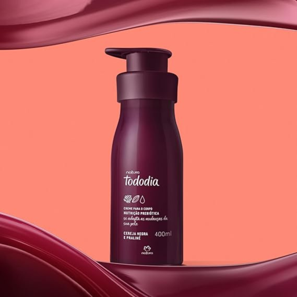 Creme Hidratante Tododia Cereja Negra e Praliné Natura 400ml Natura - #3