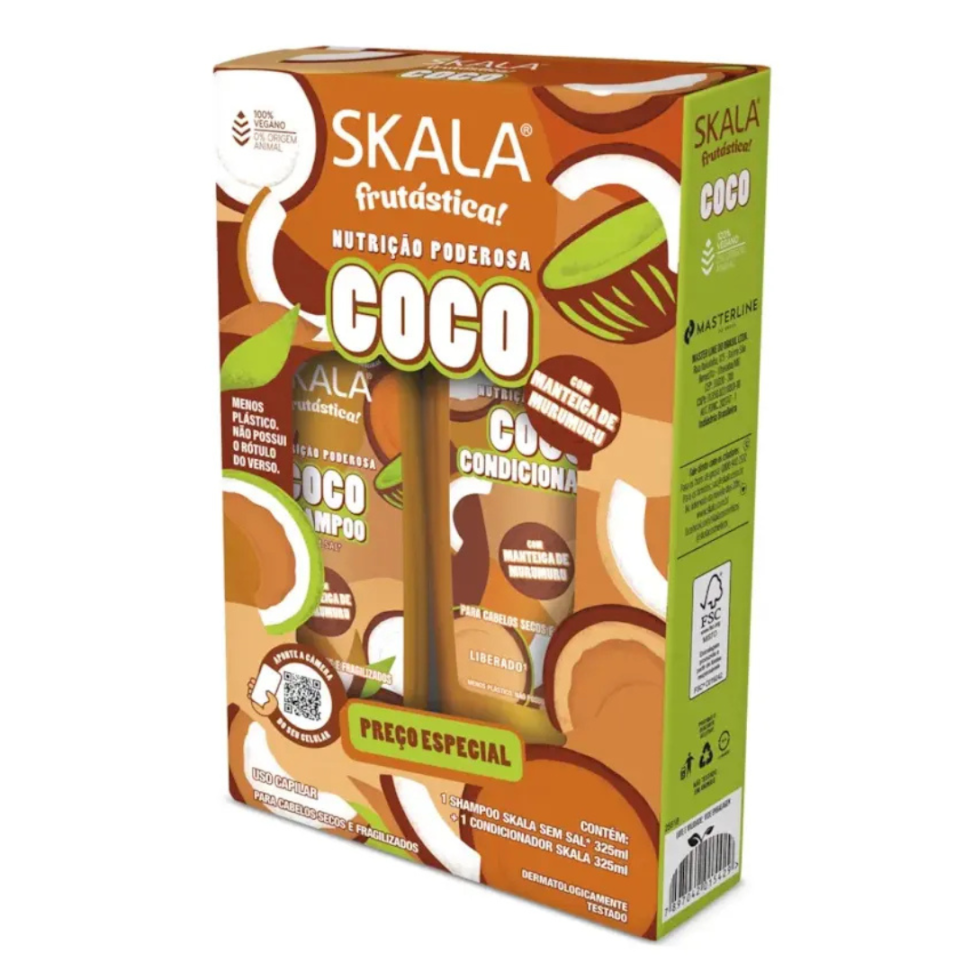 Crme Skala Óleo de Coco 1K