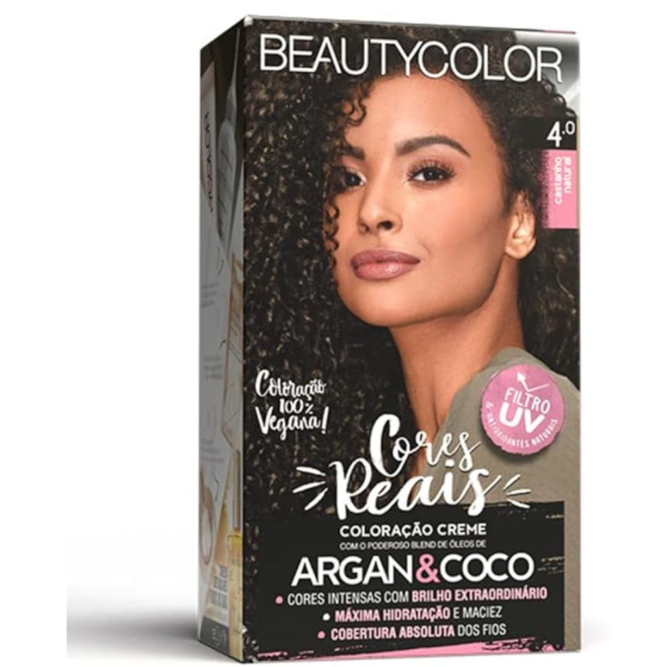 Tintura Beauty Color 4.0 Castanho Natural