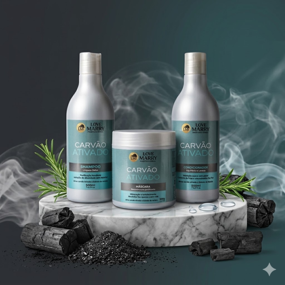 Kit carvão ativado 500g