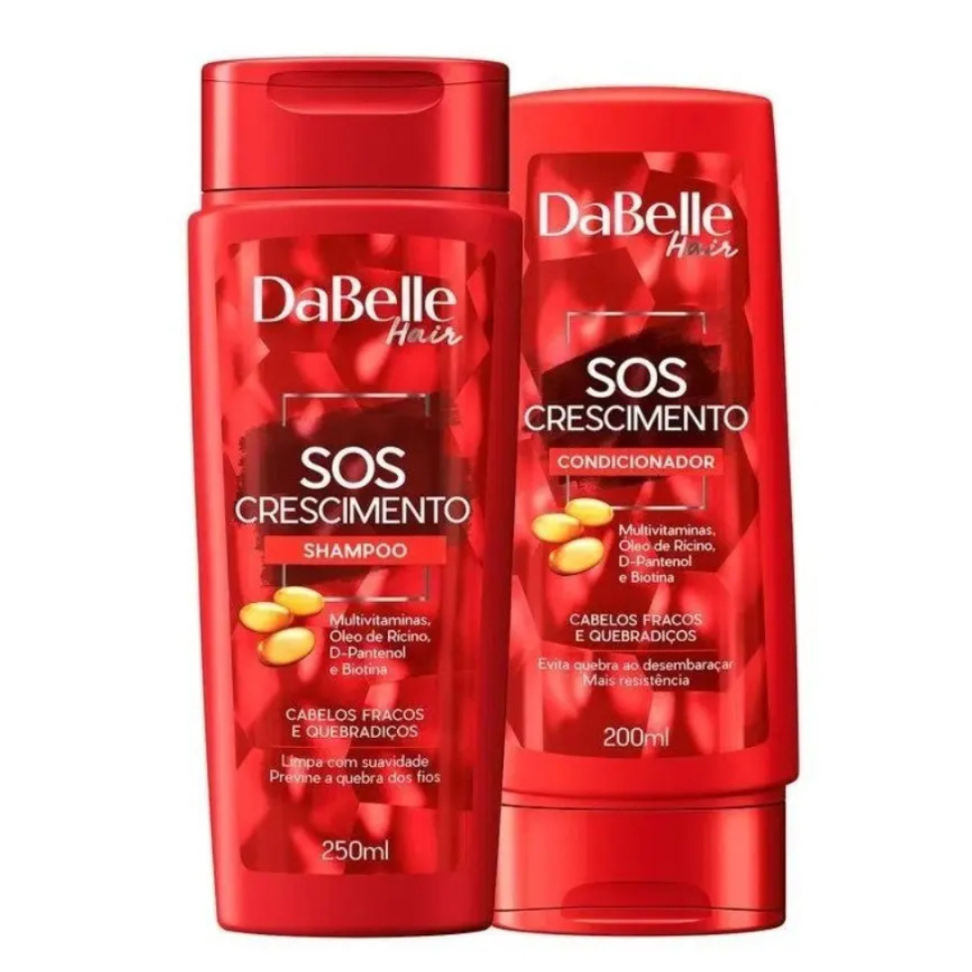 Kit Dabelle (Shampoo+Condicionador) Sos Crescimento 425ml - #3