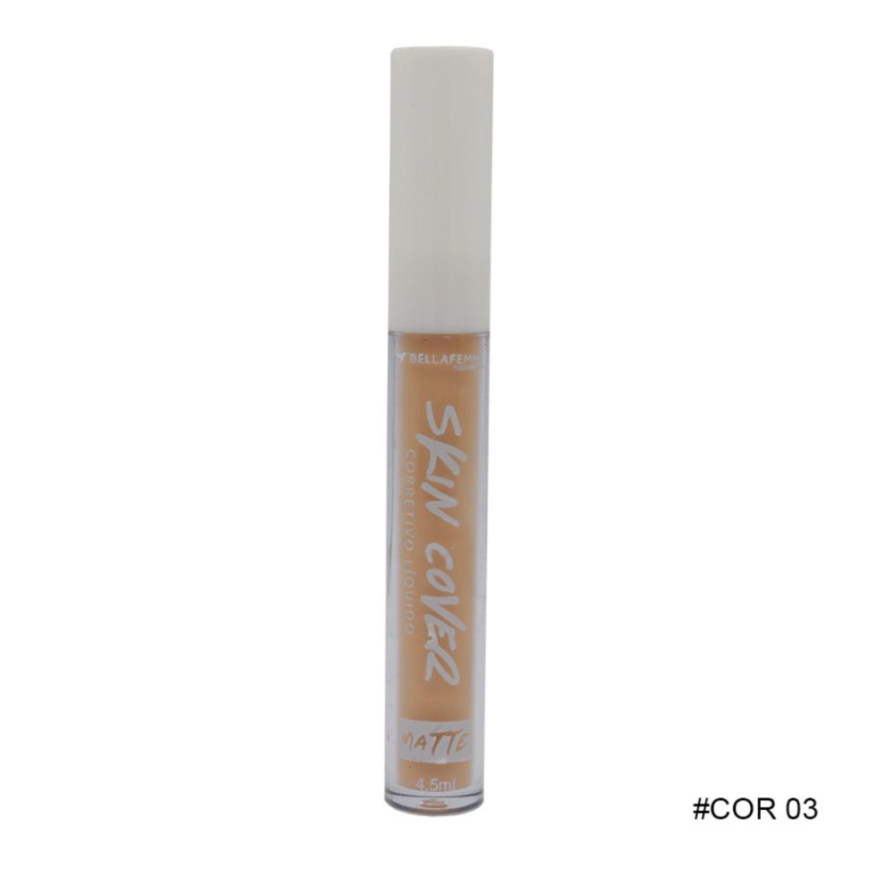 Corretivo Liquido Skin Cover Matte - Bella Famme - #6