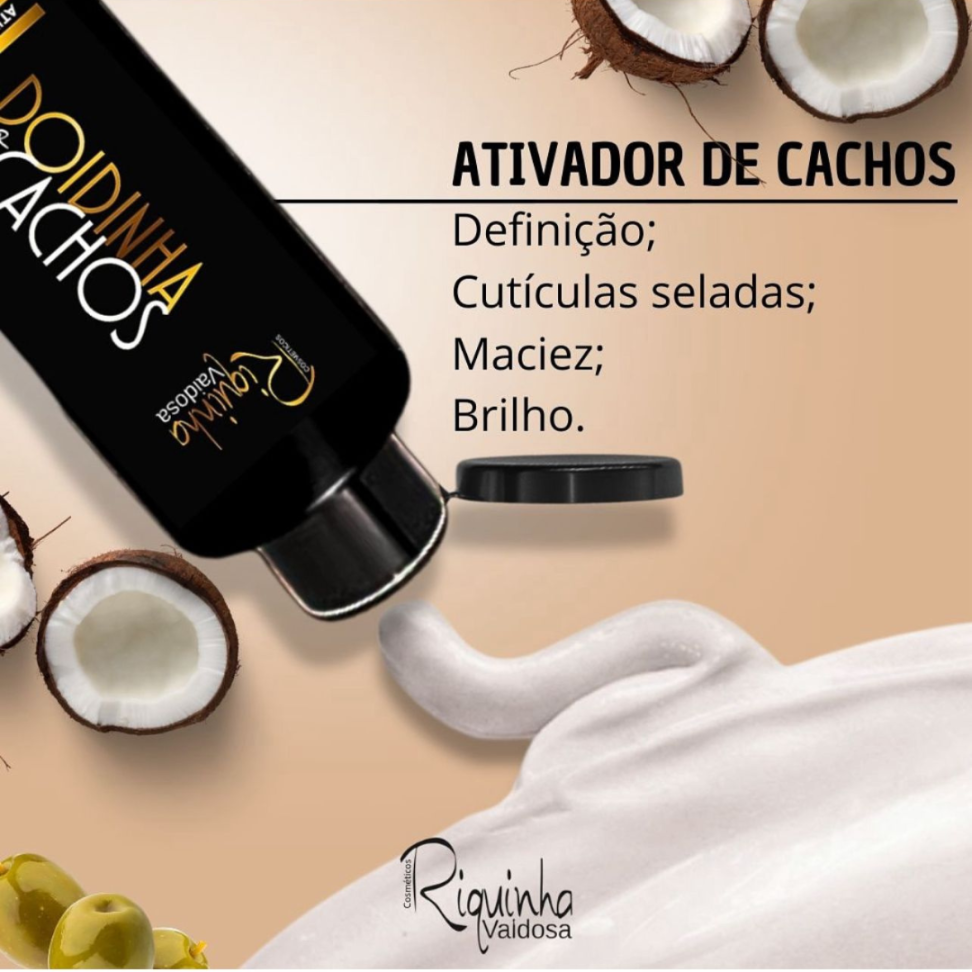 Ativador de Cachos 1L Riquinha Vaidosa - #3