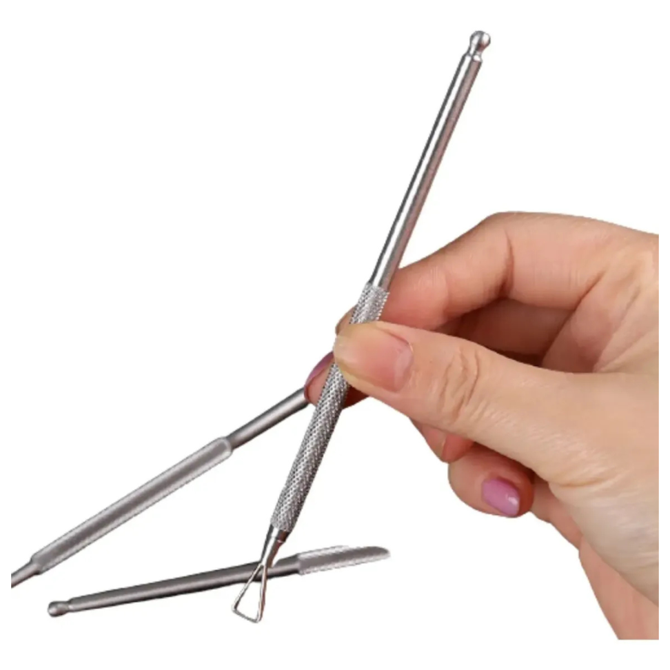 Ferramenta Multifuncional Profissional Empurra Cutícula - #4