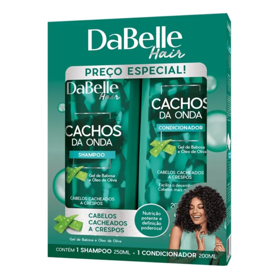 Kit Dabelle (Shampoo+Condicionador) Cachos Da Onda 425ml