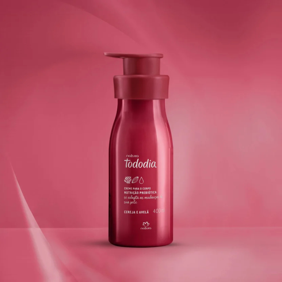 Creme Desodorante Nutritivo para o Corpo Tododia Cereja e Avelã 400ml - Natura - #3